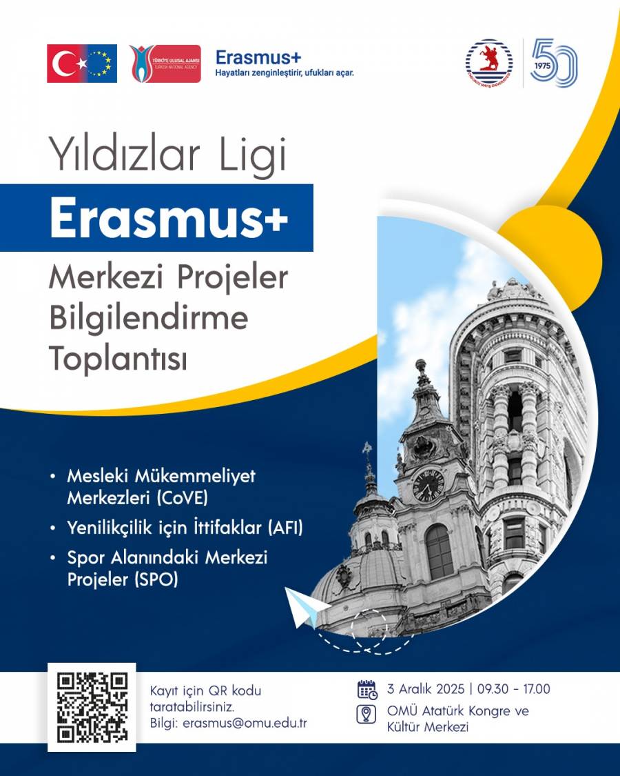Yıldızlar Ligi Erasmus+ Merkezi Projeler Bilgilendirme Toplantısı