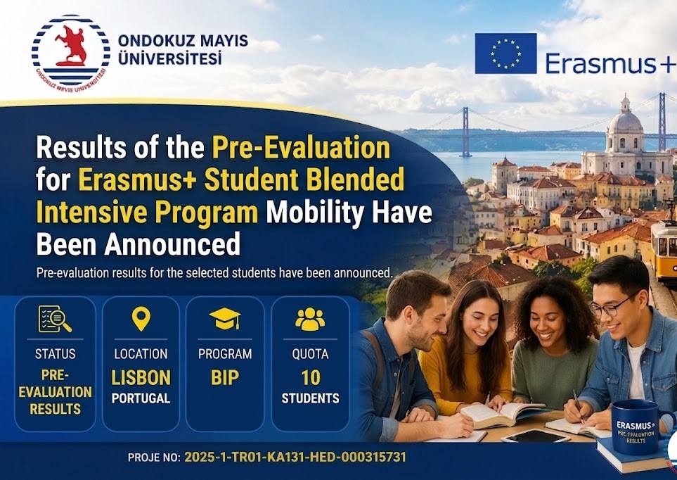 Erasmus+ KA131 Student Blended Intensive Programme (BIP) (Portugal) Pre-Evaluation Results Have Been Announced.