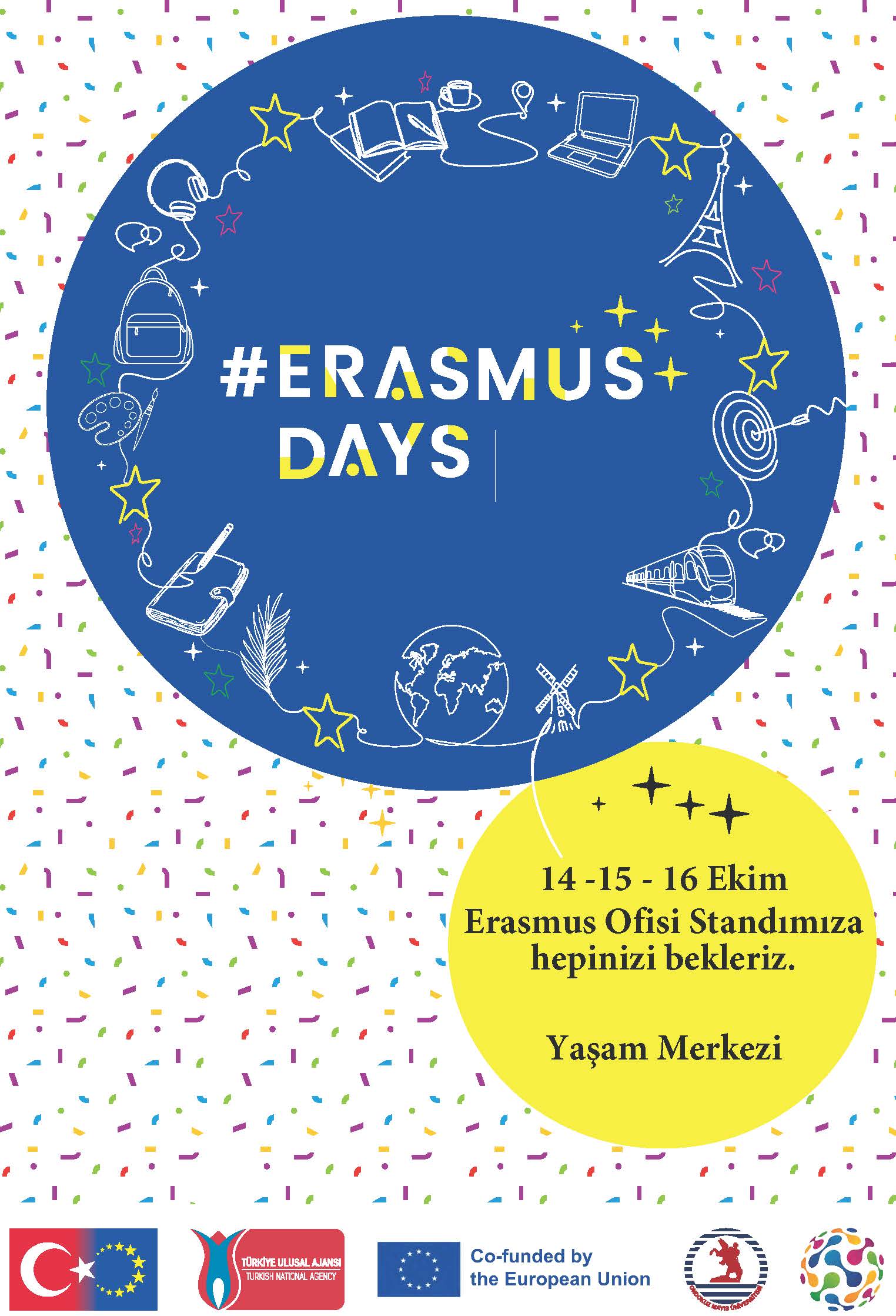#ErasmusDays ı Açık ofis Etkinliği  Yaşam Merkezi  saat: 10:00