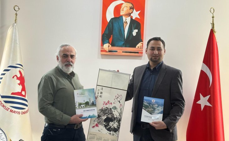 Çin Halk Cumhuriyeti Xi’an Northwest Üniversitesinden Birimimize Ziyaret