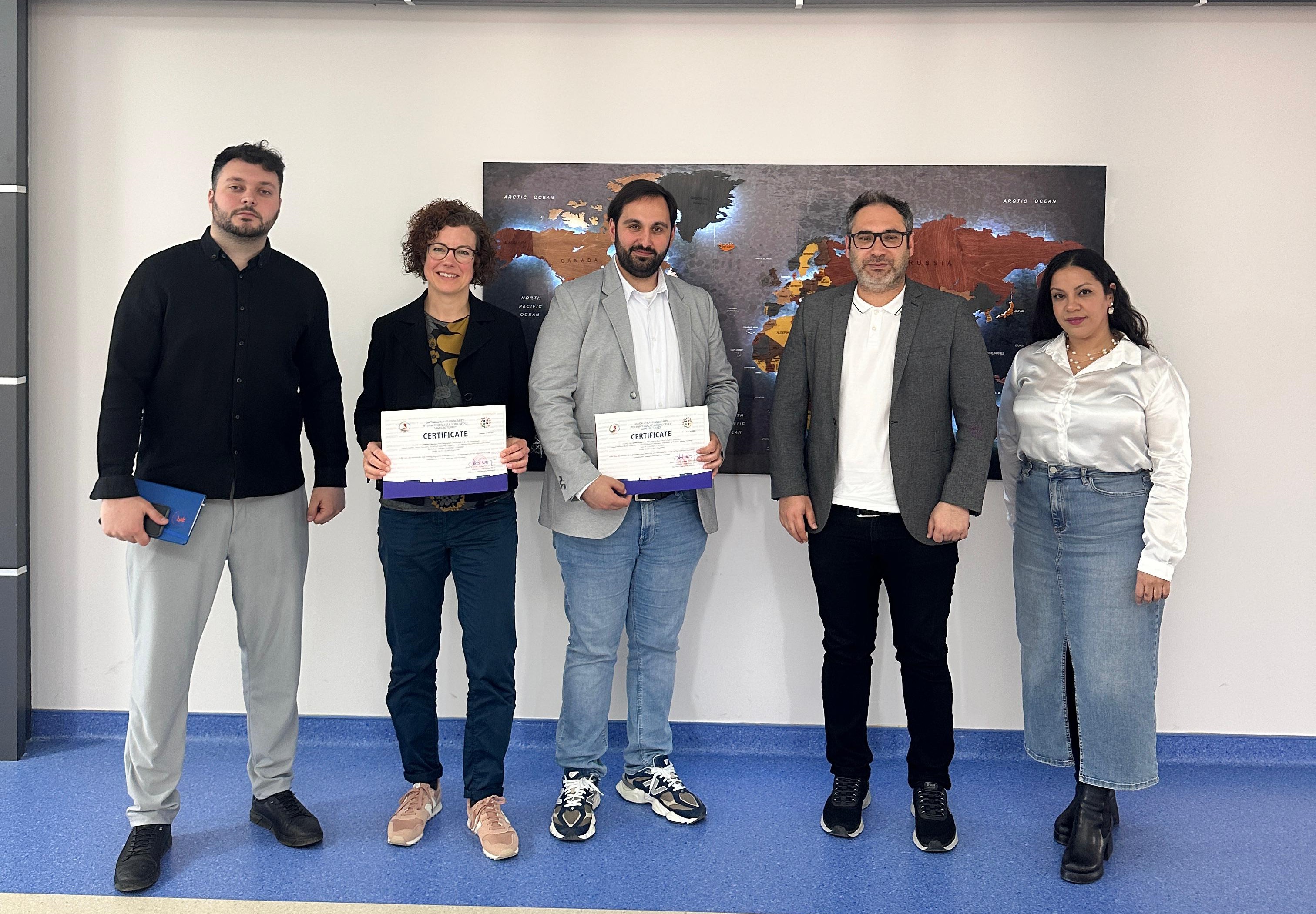 Erasmus Visit from Pädagogische Hochschule St. Gallen to OMU