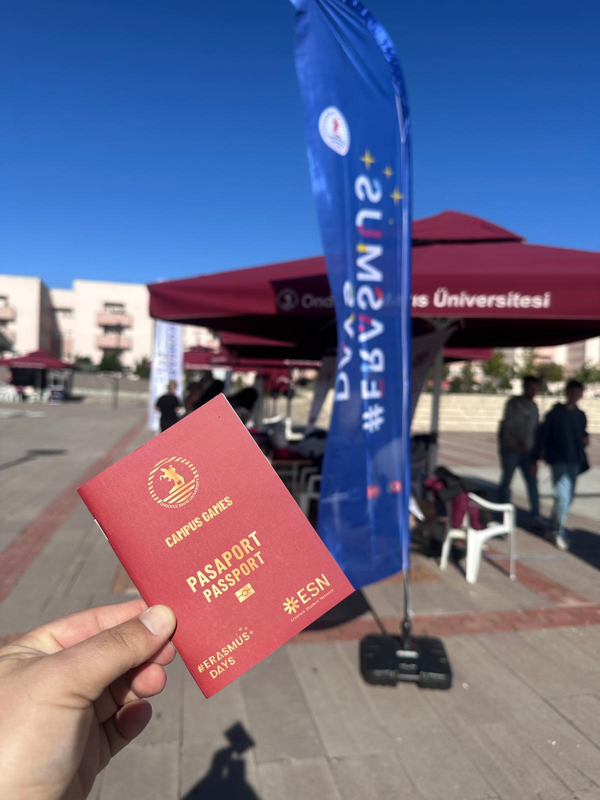 OMU Erasmus Days: A Week Full of Campus Games, Art, and Project Presentations