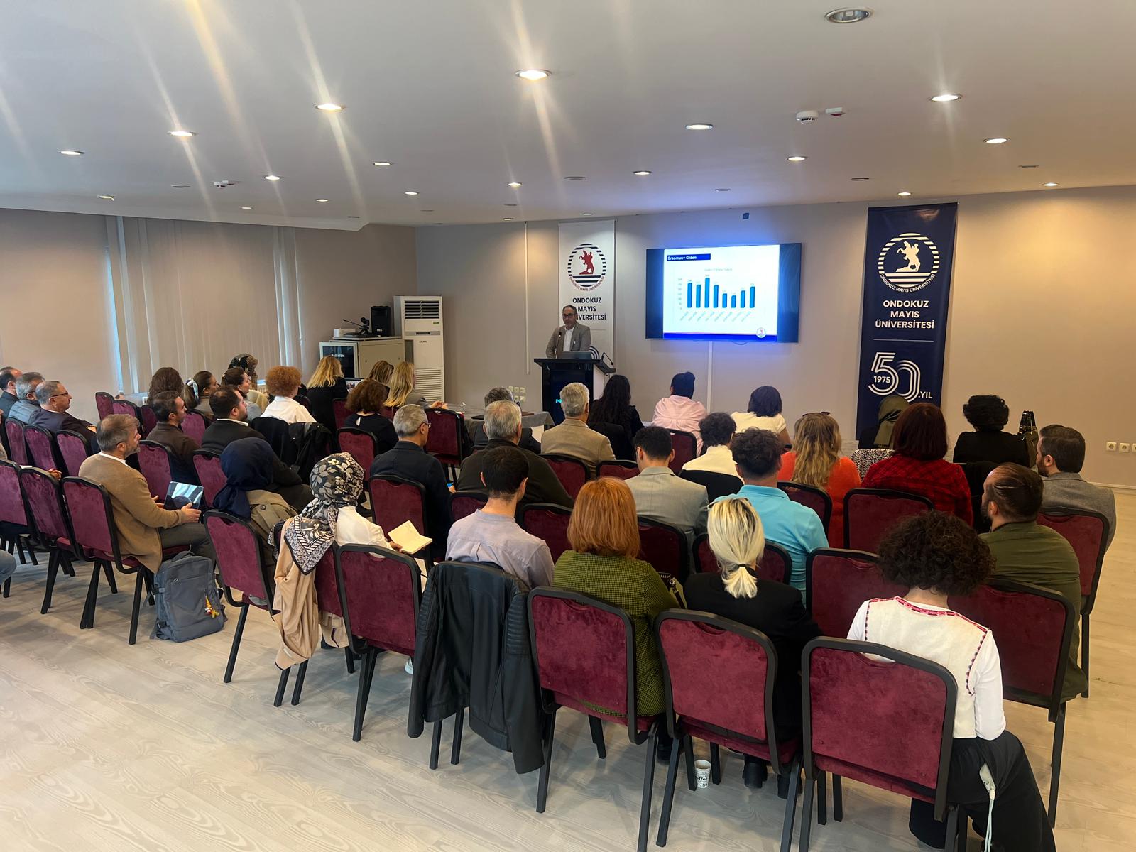 ERASMUS KOORDİNATÖRLERİNE YÖNELİK “ERASMUS BİLGİLENDİRME TOPLANTISI”