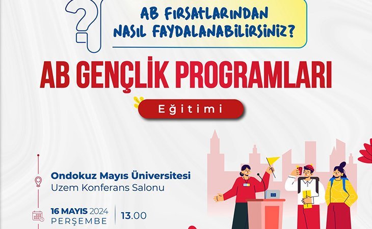 Üniversite Öğrencilerine Avrupa Gençlik Programları Eğitimi Verildi