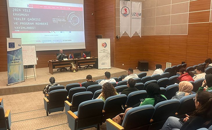 Üniversite Öğrencilerine Avrupa Gençlik Programları Eğitimi Verildi