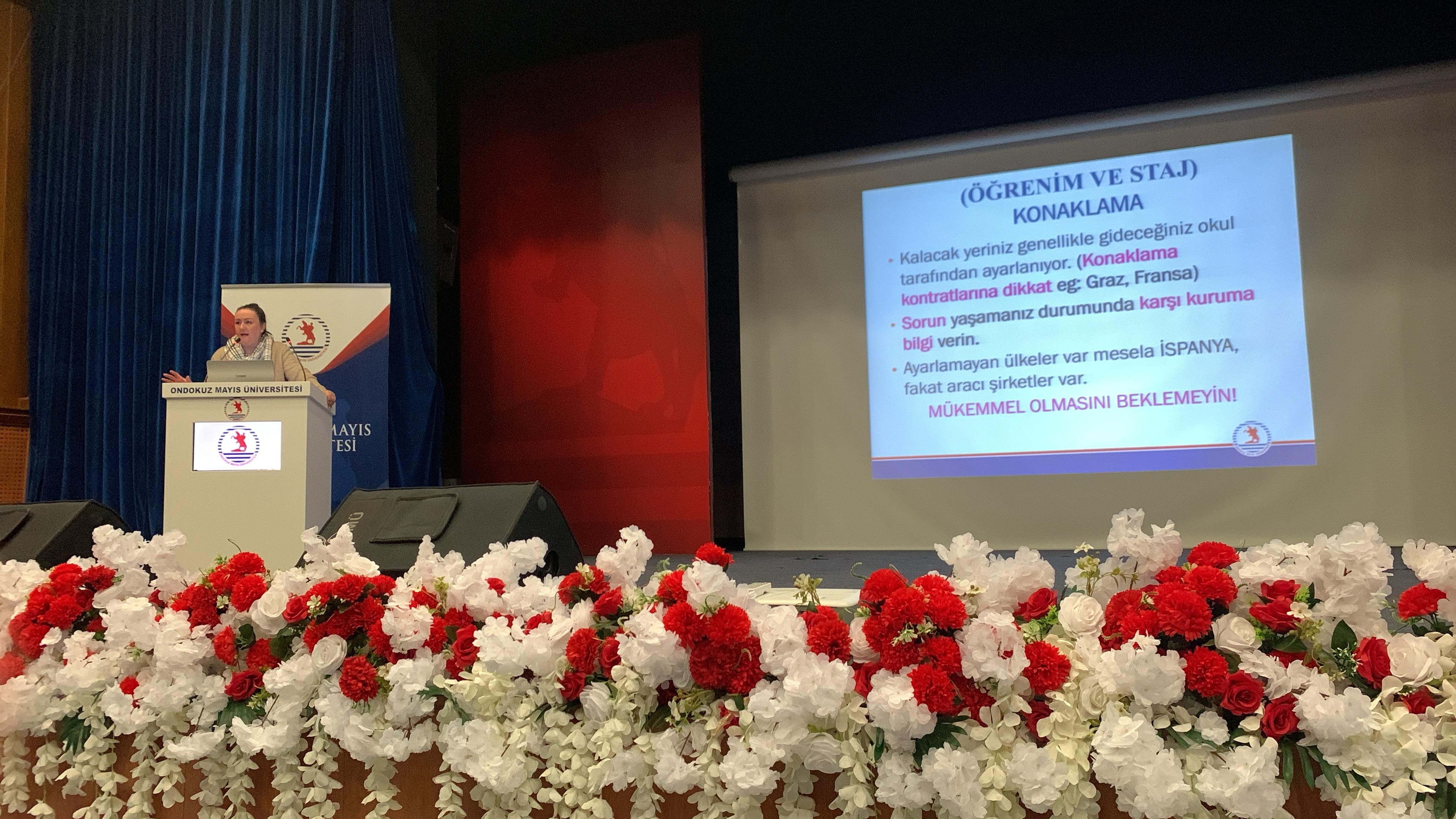 ERASMUS Programı ile Yurtdışına Gidecek Öğrencilerimize Oryantasyon Düzenlendi